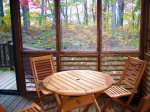 Screened in Patio for Outdoor Dining